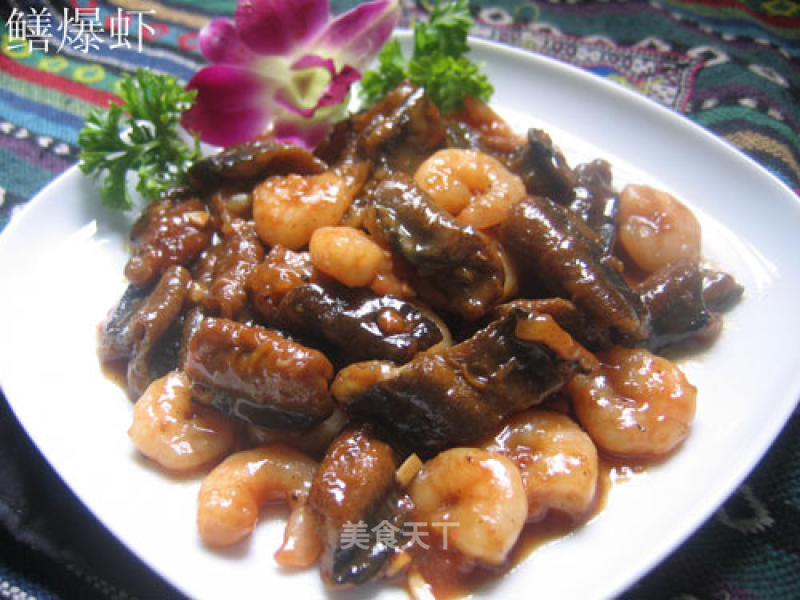 [zhejiang Cuisine] Fried Shrimp with Eel recipe