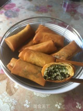 Spring Rolls Stuffed with Cabbage recipe
