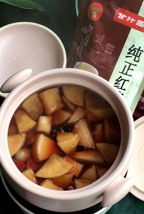 Brown Sugar Fruit Tea recipe