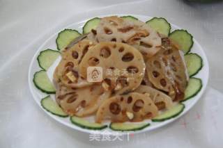 Refreshing and Relieving Greasiness-cold Lotus Root Slices recipe