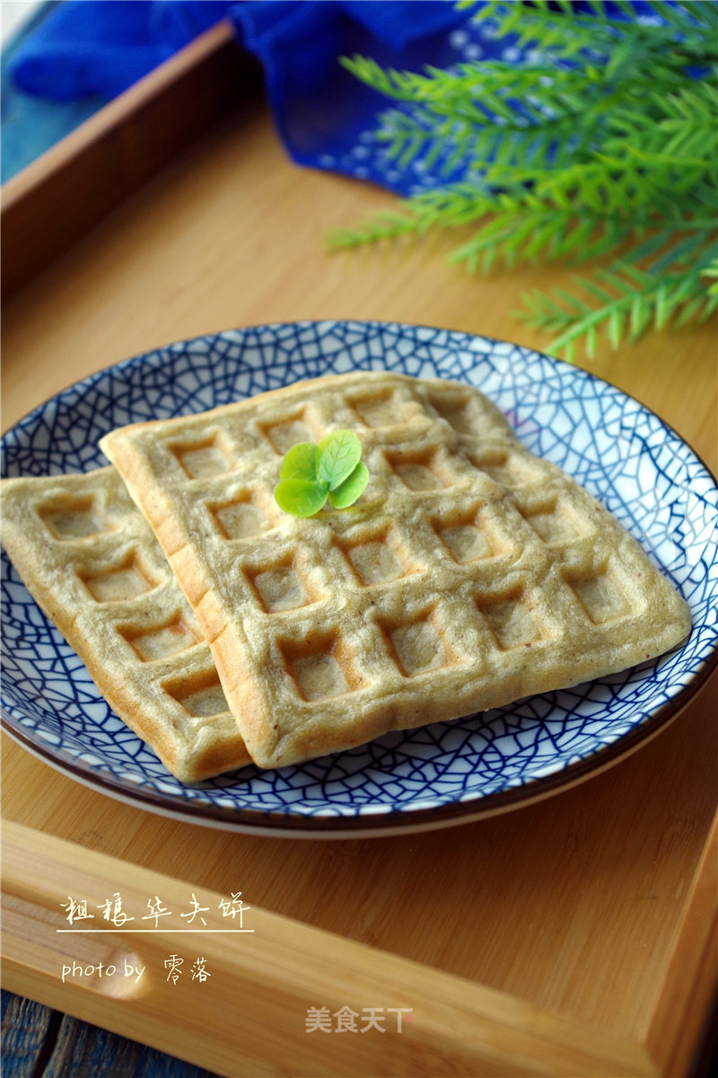 【healthy and Taste】coarse Grain Waffles