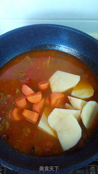 Tomato Beef Soup recipe