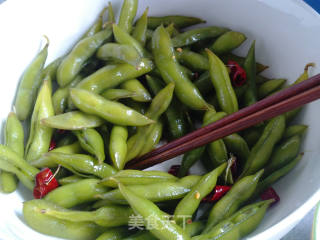 Cold Edamame recipe