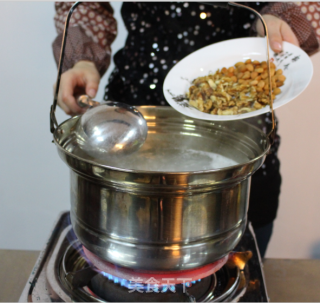 Shrimp, Walnut and Almond Porridge (necessary for Nourishing Brain) recipe