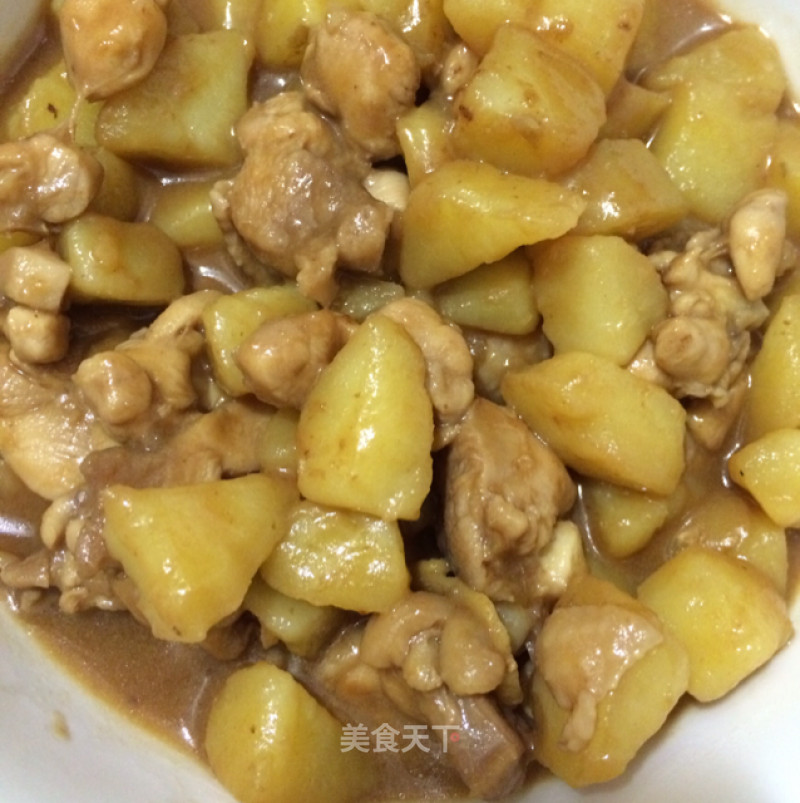 Braised Chicken with Potatoes recipe