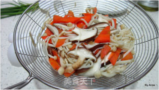 Enoki Mushroom with Vinegar recipe