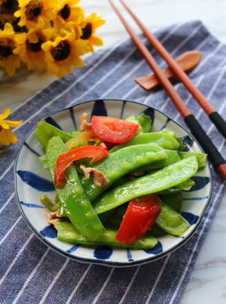 Stir-fried Snow Peas recipe