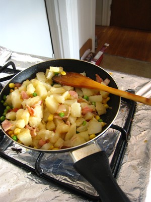 Bacon Potatoes recipe