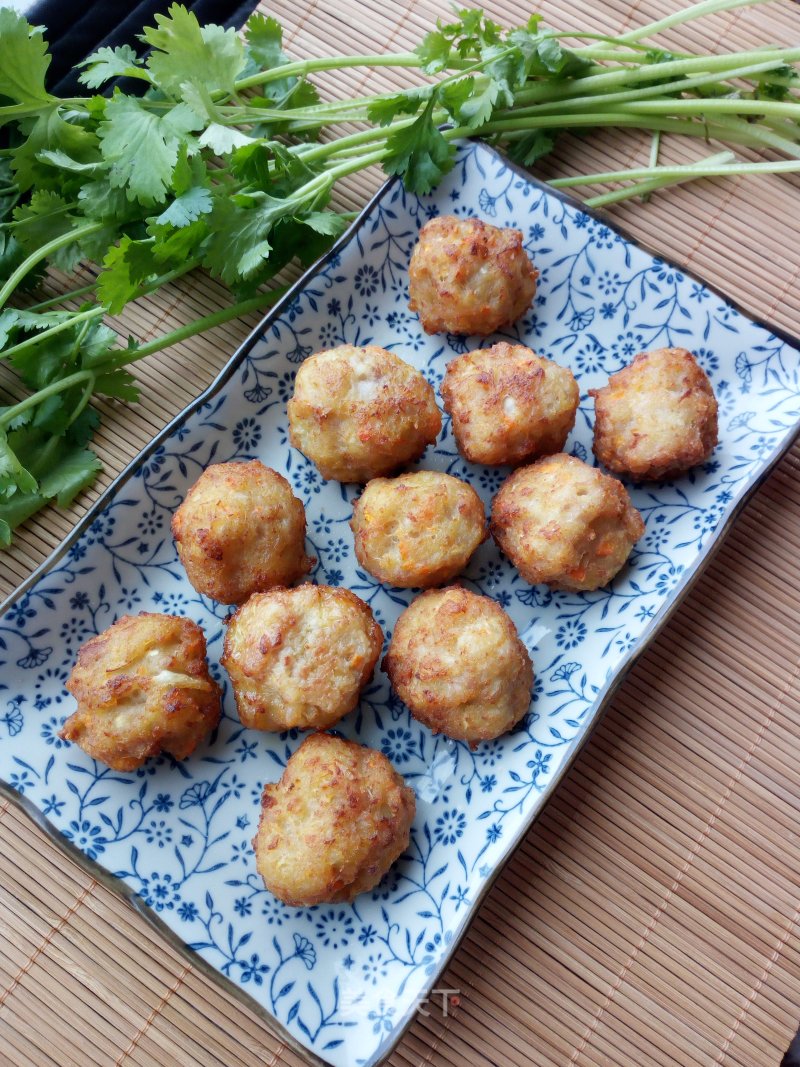 Fried Onion Meatballs recipe