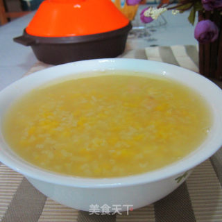 Corn Glutinous Rice Porridge recipe