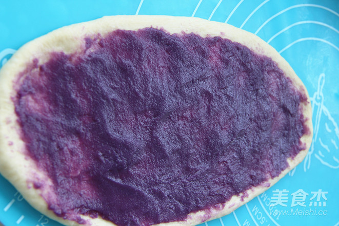 Purple Sweet Potato Toast recipe