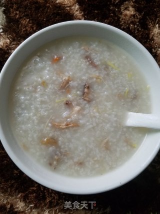 Congee with Scallops, Shrimp and Pork recipe