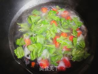 Garden Radish Egg Drop Soup recipe