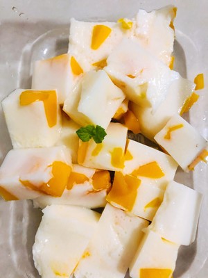 Super Simple Summer Dessert, Mango Jelly, Greedy The Kid Next Door recipe