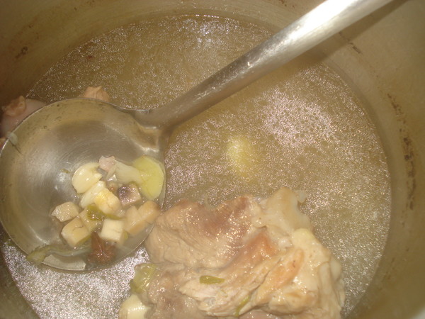 Poria Stick Bone Soup recipe