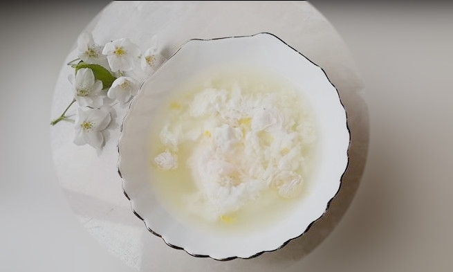 Sakura Fermented Egg Sweet Soup recipe