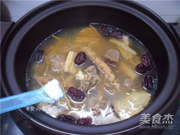 Qingbuliang Mutton Soup recipe