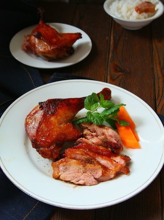Roasted Duck Legs with Honey Osmanthus recipe
