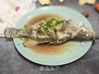 Every Year You Have A Home Cooking-steamed Mandarin Fish recipe