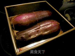 Eggplant with Sesame Sauce and Vinaigrette recipe