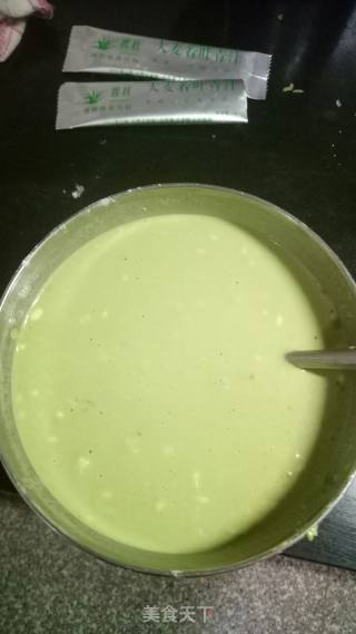 Green Sauce Pancake Crust recipe