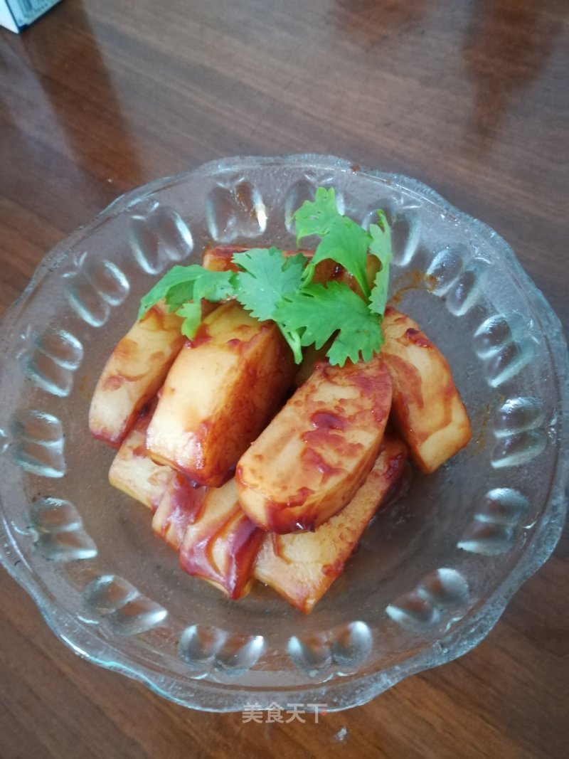 # Breakfast# Baked Rice Cake with Tomato Sauce recipe