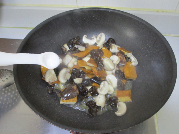 Stir-fried recipe