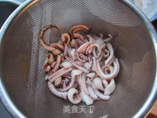 Korean Spicy Fried Octopus Noodles recipe