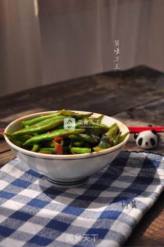 Sauteed Sword Beans recipe