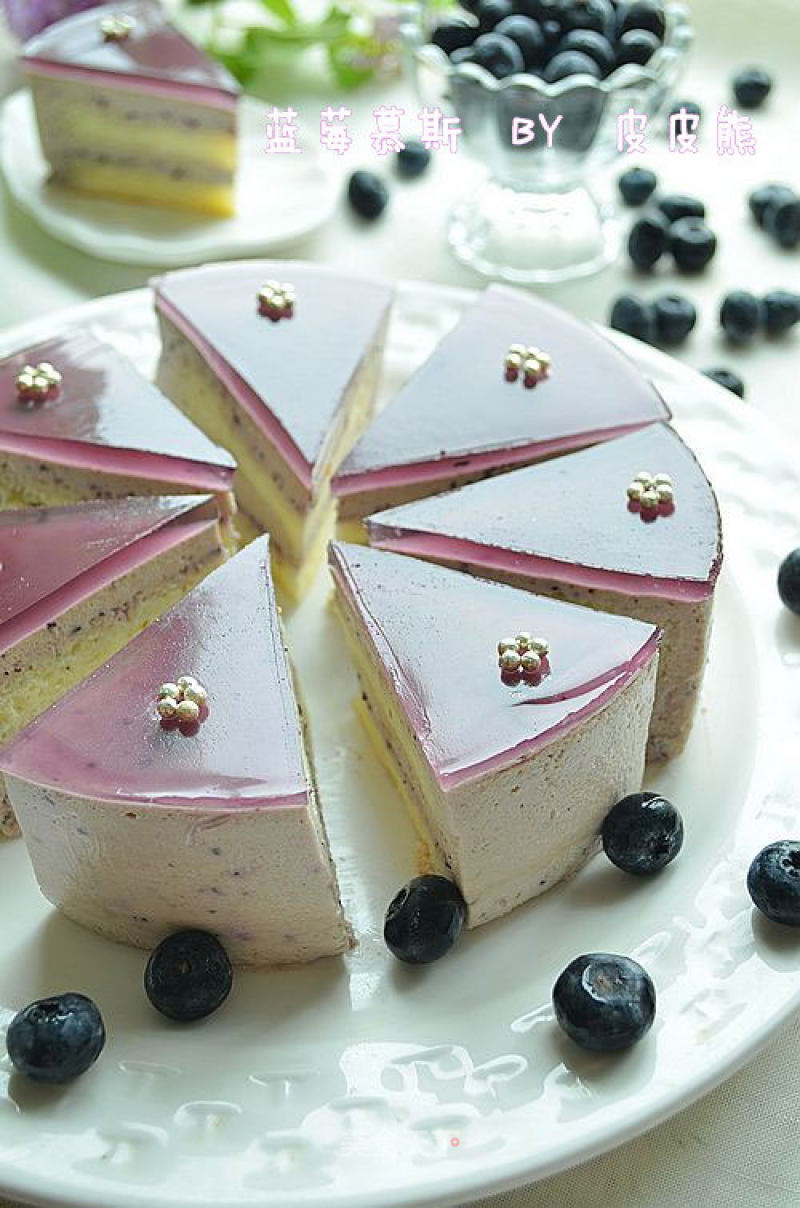 Sweet Romance [blueberry Mousse Cake] recipe