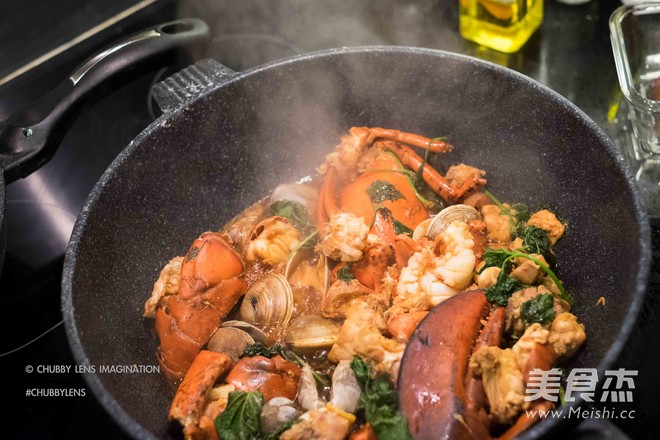 Lobster Chicken Pot recipe