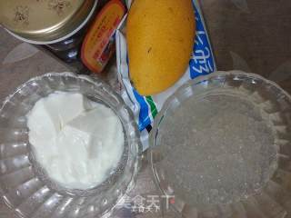 Yogurt Mango Sago recipe
