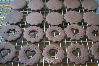 #柏翠大赛#cocoa Sandwich Biscuits recipe