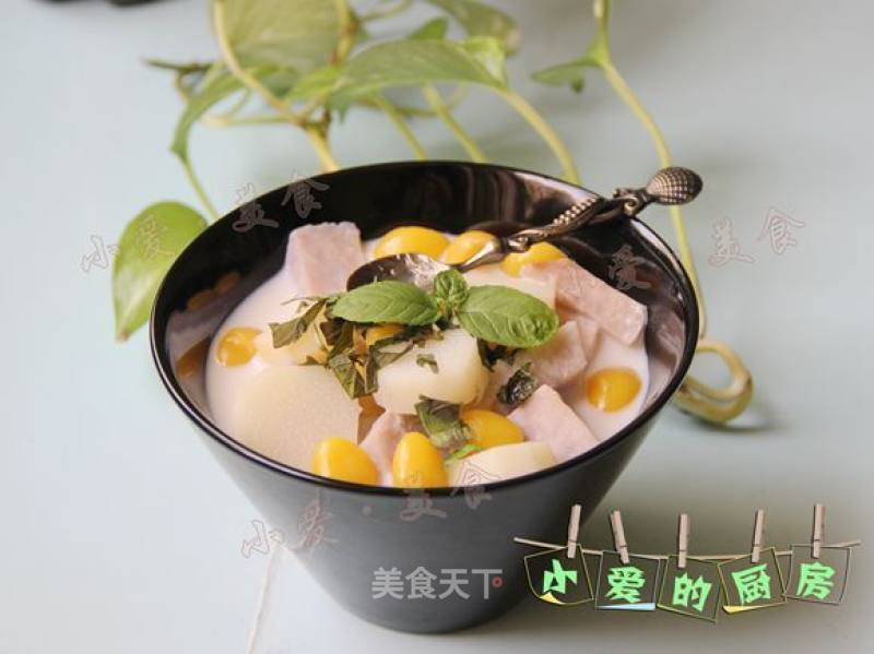 Stewed Taro with Ginkgo Coconut Milk recipe