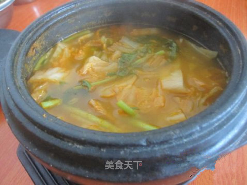 Korean Spicy Cabbage Soup recipe