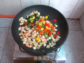 [colorful Shrimp and Vegetables] Let The Colorful Dishes Light Up Your Colorful Mood for The Day recipe