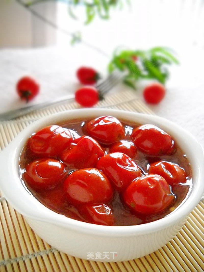 Red Wine Cherry Tomato Fruit recipe