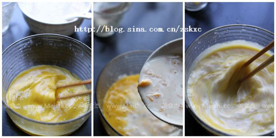 Mango Custard Pudding recipe