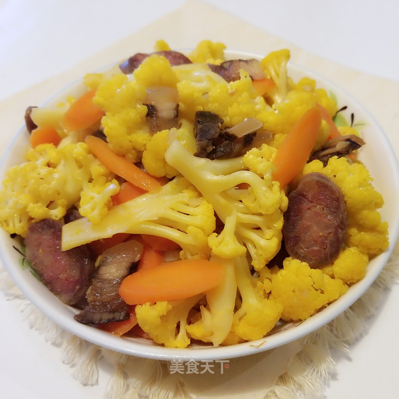 Stir-fried Yellow Cauliflower recipe