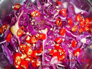 Purple Cabbage Salad recipe