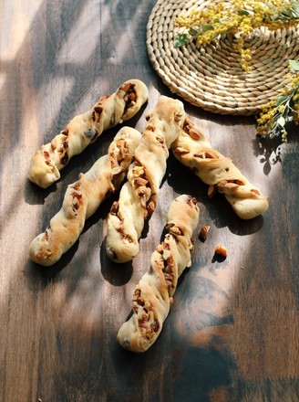 Raisin Nut Bread Sticks recipe