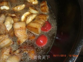 Braised Pork with Water Chestnut recipe