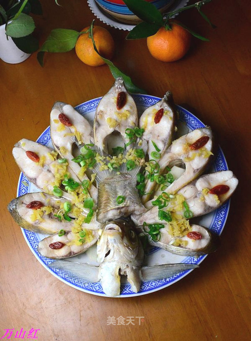 Steamed Wuchang Fish with Yam recipe