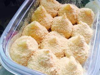 #the 4th Baking Contest and is Love to Eat Festival# Net Red Bean Custard Box recipe