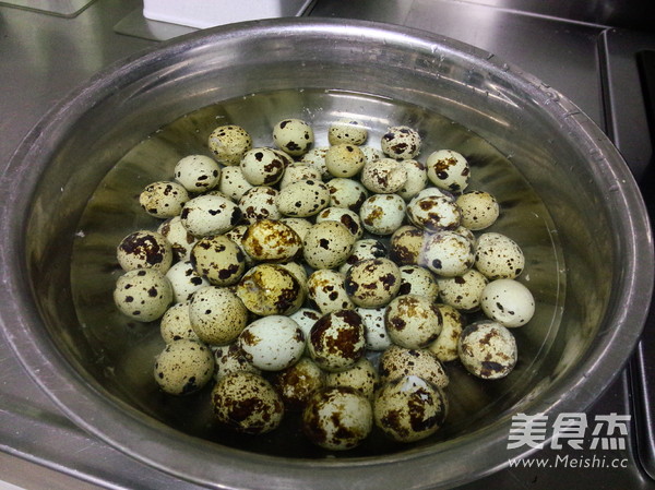 Marinated Tofu and Quail Eggs recipe