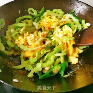 Bitter Gourd Scrambled Eggs recipe