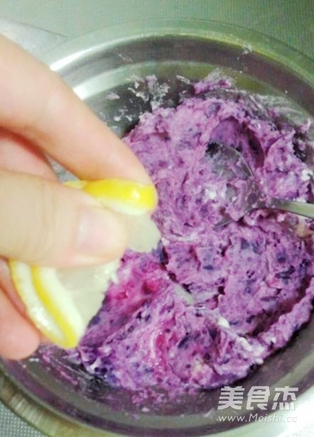 Cheese Purple Potato Mashed recipe