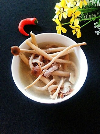 Tea Tree Mushroom Lean Meat Soup