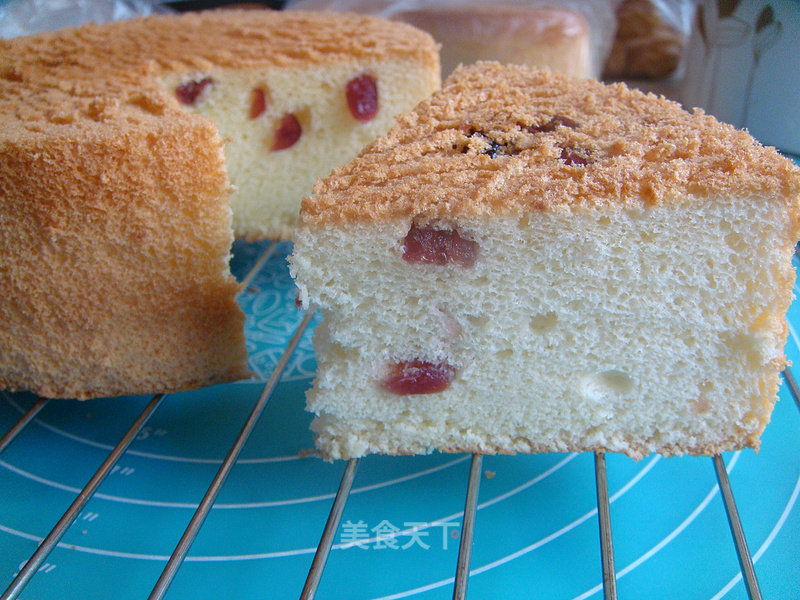 Cranberry Chiffon Cake recipe