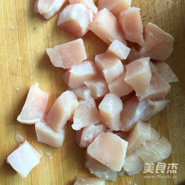 Golden Chicken Rice Flower recipe